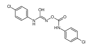 [(4-chlorophenyl)carbamoylamino] N-(4-chlorophenyl)carbamate Structure