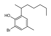 2-bromo-6-heptan-2-yl-4-methylphenol Structure