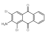 9,10-Anthracenedione,2-amino-1,3-dibromo-结构式