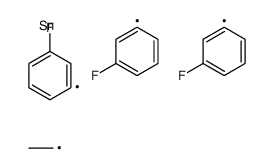 ethyl-tris(3-fluorophenyl)stannane Structure
