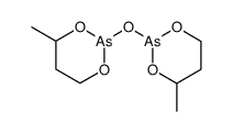 2,2'-oxybis(4-methyl-1,3,2-dioxarsinane) Structure