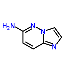 咪唑并[1,2-b]哒嗪-6-胺结构式