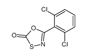 5-(2,6-dichlorophenyl)-1,3,4-oxathiazol-2-one结构式