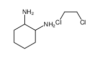 cyclohexane-1,2-diamine,1,2-dichloroethane Structure
