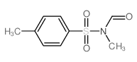 N-methyl-N-(4-methylphenyl)sulfonyl-formamide结构式