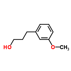 3-(3-甲氧基苯基)丙-1-醇结构式