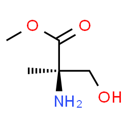 D-Serine, 2-methyl-, methyl ester (9CI)结构式