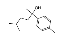 5-methyl-2-(4-methylphenyl)-2-hexanol Structure