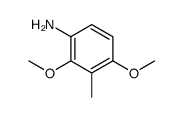 2,4-dimethoxy-3-methylaniline结构式