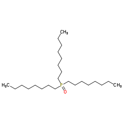 trioctylphosphane oxide Structure