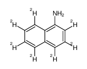 1-氨基萘 氘代结构式