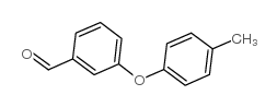3-(4-甲基苯氧基)苯甲醛结构式
