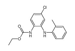 ethyl (4-chloro-2-(o-tolylamino)phenyl)carbamate Structure