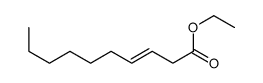 ethyl dec-3-enoate结构式