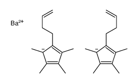 barium(2+),5-but-3-enyl-1,2,3,4-tetramethylcyclopenta-1,3-diene结构式