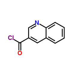 Quinoline-3-carbonyl chloride Structure