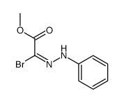 methyl 2-bromo-2-(phenylhydrazinylidene)acetate Structure
