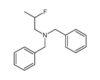 N,N-dibenzyl-2-fluoropropan-1-amine结构式