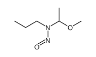 N-Nitroso-N-propyl-1-methoxyethylamine Structure