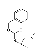(S)-1-(甲基氨基)丙烷-2-氨基甲酸苄酯结构式