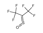 (Bis(trifluormethyl)methylen)sulfoxid结构式
