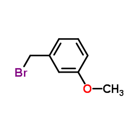 3-methoxybenzyl bromide Structure