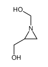[1-(hydroxymethyl)aziridin-2-yl]methanol结构式