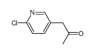 (6-Chloro-pyridin-3-yl)propan-2-one structure
