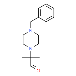 2-(4-BENZYLPIPERAZINO)-2-METHYLPROPANAL Structure