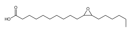 10-(3-hexyloxiran-2-yl)decanoic acid结构式