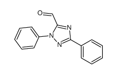 2,5-diphenyl-1,2,4-triazole-3-carbaldehyde结构式