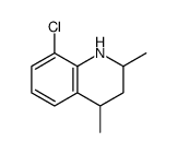 8-chloro-2,4-dimethyl-1,2,3,4-tetrahydroquinoline Structure