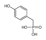 4-Hydroxybenzylphosphonic acid structure