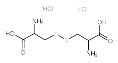 L-胱氨酸二盐酸盐结构式