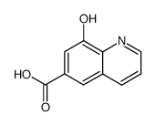 8-羟基喹啉-6-羧酸结构式