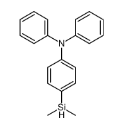 4-dimethylsilyl-N,N-diphenylaniline Structure
