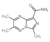 Imidazo[1,5-b][1,2,4]triazine-8-carboxamide,2,3,6-trimethyl- Structure