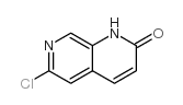 6-氯-1,7-萘啶-2(1H)-酮结构式