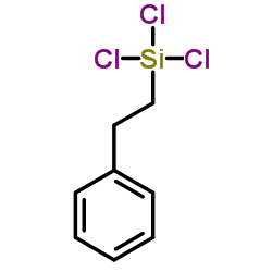 三氯(苯乙基)硅烷结构式