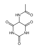 N-(2,4,6-trioxo-1,3-diazinan-5-yl)acetamide Structure