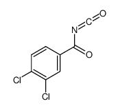 3,4-dichlorobenzoyl isocyanate结构式