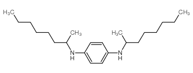 N,N’-二(1-甲基庚基)-P-亚苯基二胺结构式