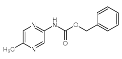 2-(Cbz-氨基)-5-甲基吡嗪结构式