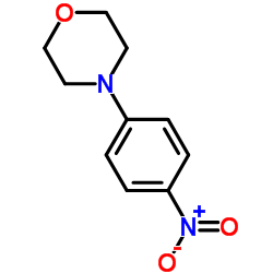 4-(4-硝基苯基)吗啉结构式