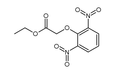 (2,6-dinitro-phenoxy)-acetic acid ethyl ester Structure