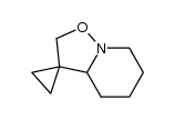hexahydrospiro[cyclopropane-1,3'-[2H]isoxazolo[2,3-a]pyridine]结构式