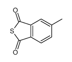 5-methyl-2-benzothiophene-1,3-dione结构式