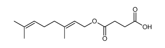 geranyl monosuccinate结构式