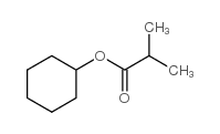 2-甲基丙酸环己酯结构式