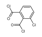 3-chloro-phthaloyl dichloride Structure